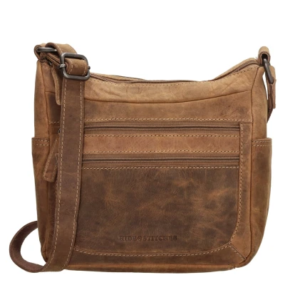 Abbildung von Hide &amp; Stitches Idaho Shoulderbag brown Tasche Damen