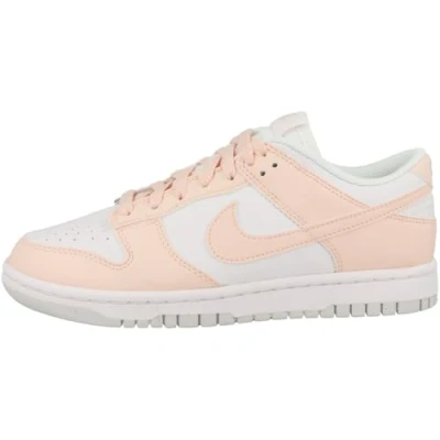 Abbildung von Nike Sportswear DUNK NEXT Nature Sneaker low, Damen, Größe: 40, White/pale coral Lederimitat/textil