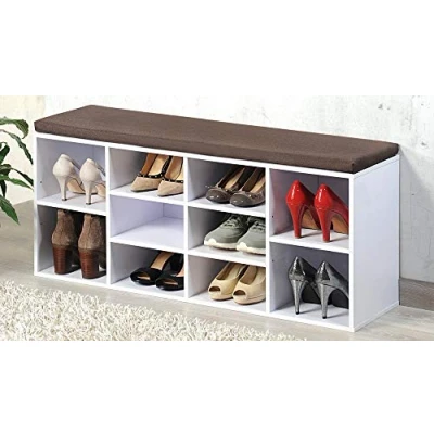 Abbildung von Kesper Schuhschrank, Holz, weiß, 103,5cm