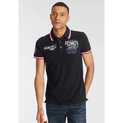 Abbildung von Bruno Banani Poloshirt, mit Rückenprint