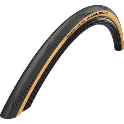 Abbildung von Reifen Schwalbe One TLE RaceGuard 28 X 1.00&quot; / 25 622 Mm Classic Sidewall