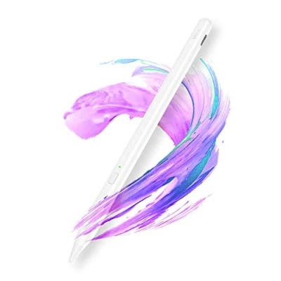 Abbildung von Uogic Stylus Pen für ipad, 2018 2022 Modell, Magnetisch, Wiederaufladbar, Palm Rejection, Kompatibel mit Apple ipad pro 11&quot;/12.9&quot;, 6/7/8/9/10th Gen, Mini 5/6th air 3/4/5th Gen