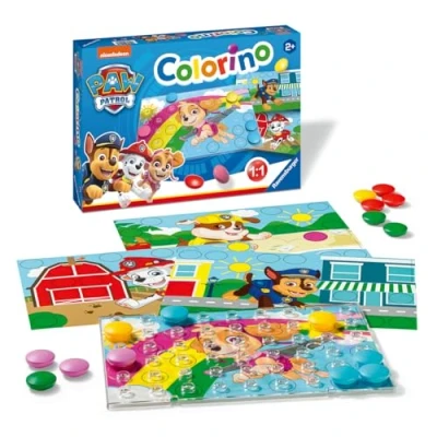 Abbildung von Ravensburger PAW Patrol Colorino Brettspiel für Kinder, Größe: One Size, Mehrfarbig
