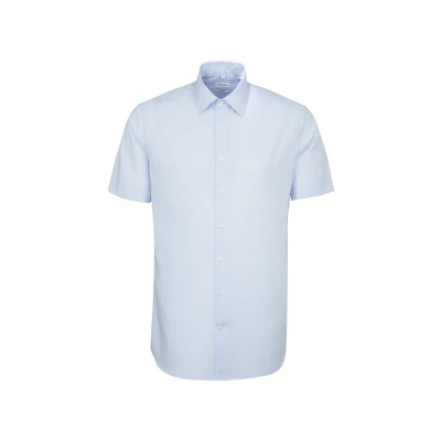 Abbildung von Seidensticker KENT Shaped FIT Hemd, Herren, Größe: 38, Blue