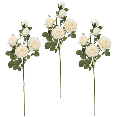 Abbildung von I.GE.A. Kunstblume &quot;Rosenzweig&quot;, 3er Set