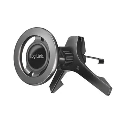 Abbildung von LogiLink AA0167 Lüftungsgitter Handy Kfz Halterung 360 drehbar, Magne