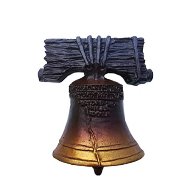 Abbildung von 3D Liberty Bell Philadelphia USA Kühlschrankmagnet, Souvenir Aufkleber, Spanien, handgefertigt, Heim und Küchendekoration, Kühlschrankmagnet