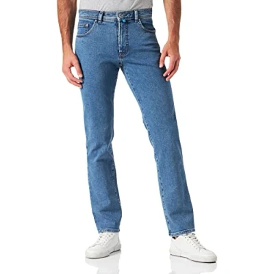 Abbildung von Pierre Cardin Herren DIJON Loose Fit Jeans, Blau (Natural Indigo 01), 32W / 32L