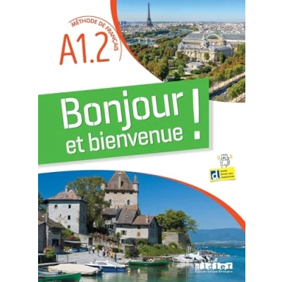 Abbildung von Bonjour et bienvenue A1.2 tout en français Livre cahier + didierfle.app: Méthode de