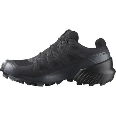 Abbildung von Salomon Speedcross Gore Tex Wasserdichte Damen Trail Laufschuhe, Wetterschutz, Aggressiver Grip, Präzise Passform, Black, 37 1/3