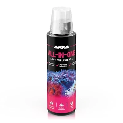 Abbildung von MICROBE LIFT All in One 118 ml Komplettlösung für Korallenversorgung Meerwasseraquarien, fördert Wachstum und Farbenpracht, mit essenziellen Spurenelementen Vitaminen.
