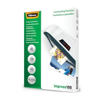 Abbildung von Fellowes Laminierfolie A5 100mic VE=100 Stück glänzend