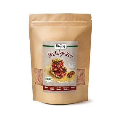Abbildung von Biojoy BIO Dattelzucker (500 g), unraffiniert, natürlich &amp; ohne Zusätze (Phoenix Dactylifera)