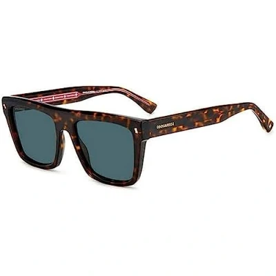 Abbildung von Dsquared Unisex D2 0051/s Sunglasses, 086/KU HAVANA, 54