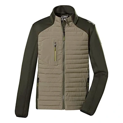 Abbildung von killtec (KILAH Herren Steppjacke/Hybridjacke mit Stehkragen KOW 33 MN JCKT, dunkelschlamm, S, 38637 000