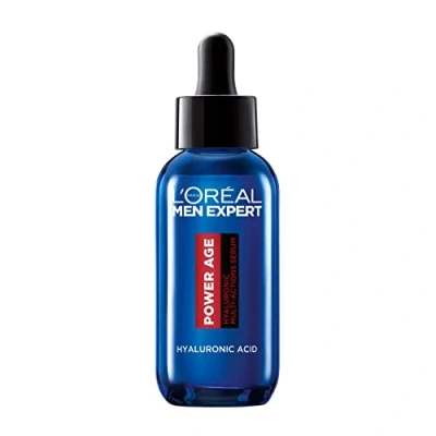 Abbildung von L’Oréal Paris Men Expert L&#039;Oréal Men’s Serum, Hyaluronsäure Serum für alternde, trockene und stumpfe Haut, Power Age, 30 ml