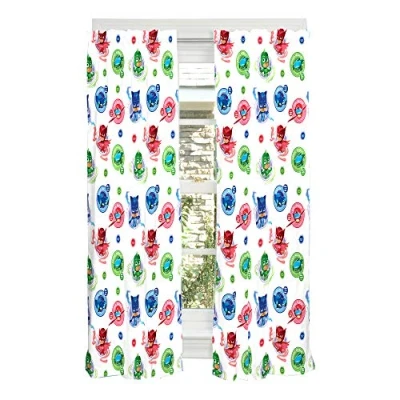 Abbildung von Franco Kinderzimmer Fenstervorhang Set, 208,3 x 160 cm, PJ Masks, NU1818