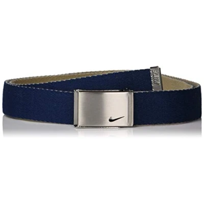 Abbildung von Nike Damen Reversible Single Web Gürtel, College Navy/Tan, Einheitsgröße