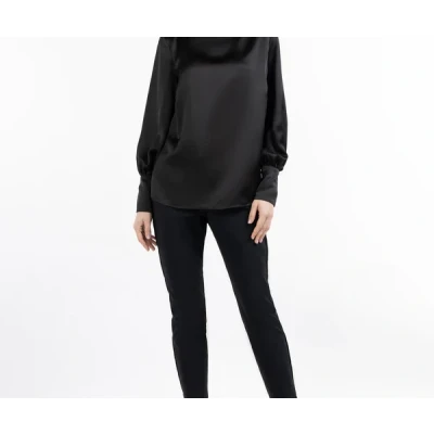 Abbildung von Dreimaster Bluse, Damen, Größe: 34, Hellbeige