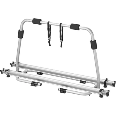 Abbildung von Deichsel Fahrradträger 2 Fahrräder Wohnwagen Deichselträger Caravan max. 40kg
