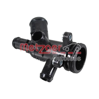 Abbildung von METZGER 4010641 Flansch Kunststoff Wasserpumpe mit Dichtring FORD: Transit Mk5 Bus, Kastenwagen, Mk6 Kastenwagen