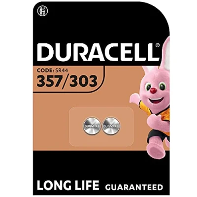 Abbildung von Duracell 2 Pfähle Silber Oxid Typ 357/303, 1,5 V