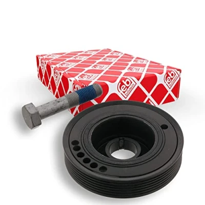 Abbildung von febi BILSTEIN 33804 Kurbelwellenriemenscheibe 6PK 126,5 5 mit Schraube Plus PEUGEOT: 306 Limousine, Cabrio, CITROËN: Xsara Kombi