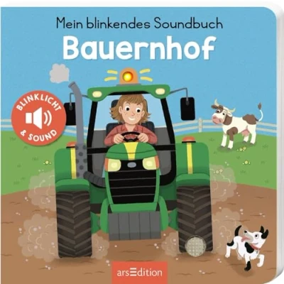 Abbildung von Mein blinkendes Soundbuch Bauernhof: Sound mit 1 LED Die innovative Soundreihe für kleine Fahrzeugfans ab 12 Monaten