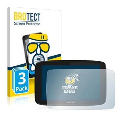 Abbildung von BROTECT Entspiegelungs Schutzglas für TomTom GO Essential 6&quot; (3 Stück) Schutz Folie Panzerfolie Glas Matt [Extrem Kratzfest 9H, Anti Reflex]
