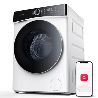 Abbildung von roborock Zeo Lite Waschtrockner 10 kg Waschen &amp; 6 Trocknen Cycle Trocknungstechnologie RR Seafarer Wasch Trockenalgorithmus LintClear Selbstreinigungssystem Automatische Dosierung