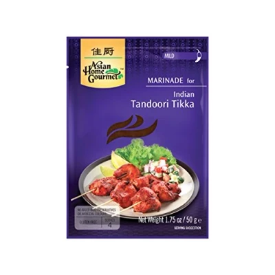 Abbildung von Asian Home Gourmet Indisches Tandoori Tikka 12 x 50 g Food Lovers