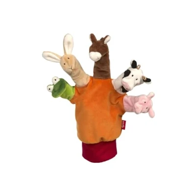 Abbildung von sigikid Fingerpuppen Handschuh Tiere Puppe multicoloured für Kinder, Größe: One Size, Multi coloured