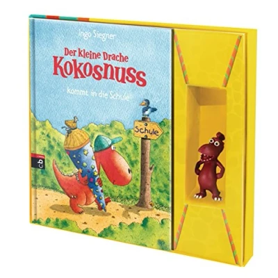Abbildung von Der kleine Drache Kokosnuss Die Geschenk Box „Oskar“ (Set): Buchset mit 3D Figur &quot;Oskar&quot; (Sonderausgaben vom kleinen Drachen Kokosnuss, Band 6)