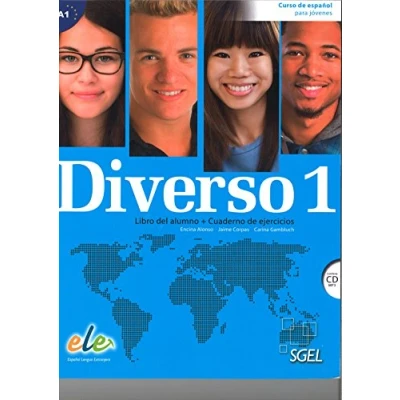 Abbildung von Diverso 1 Podrecznik i cwiczenia + CD: Curso de Espanol Para Jovenes
