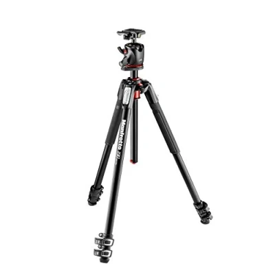 Abbildung von Manfrotto MK190XPRO3 BHQ2 Digitale Film/Kameras Schwarz Stativ Stative (Digitale Film/Kameras, 7 kg, 3 Bein(e), 171,5 cm, Schwarz, Aluminium)