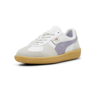 Abbildung von Puma Palermo Unisex Sneaker low, Größe: 42, White/pale plum Leder