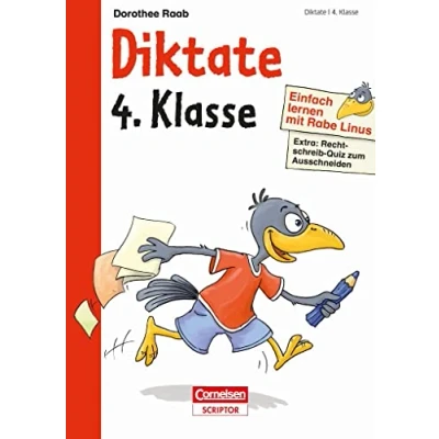 Abbildung von Einfach lernen mit Rabe Linus Diktate 4. Klasse: Extra: Rechtschreib Quiz zum Ausschneiden (Mein großer Lernspaß Linus)