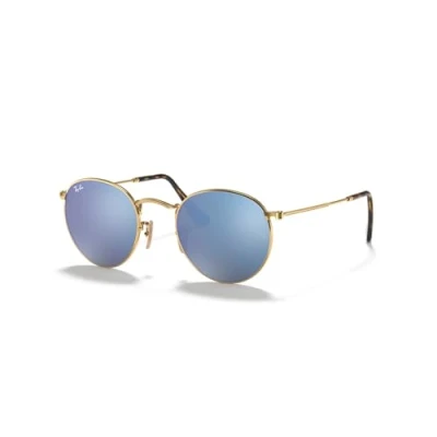 Abbildung von Sonnenbrille Ray Ban Rund Metall RB3447N 001/9O 50/21/145