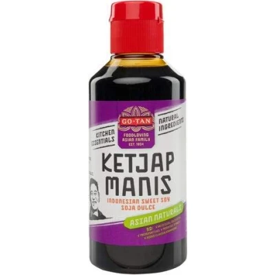 Abbildung von Go Tan Ketjap Manis Sojasauce Verleiht Ihren Mahlzeiten den Geschmack Südostasiens 100% natürlich 270 ml