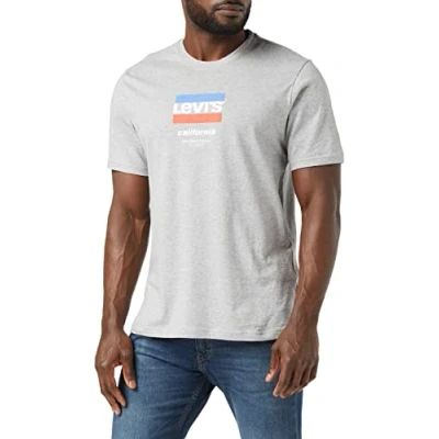 Abbildung von Levi&#039;s Herren Ss Relaxed Fit Tee T Shirt,Center Mhg,XS