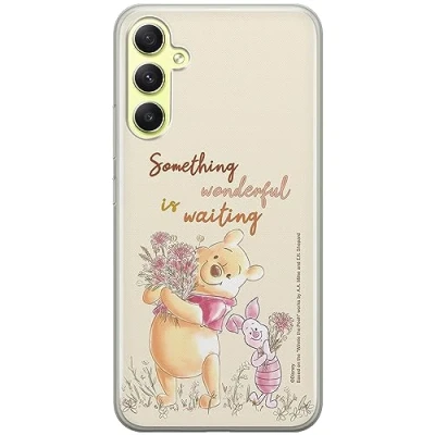 Abbildung von ERT GROUP Handyhülle für Samsung A34 5G Original und offiziell Lizenziertes Disney Muster Winnie The Pooh &amp; Friends 041 optimal an die Form des Handy angepasst, hülle aus TPU