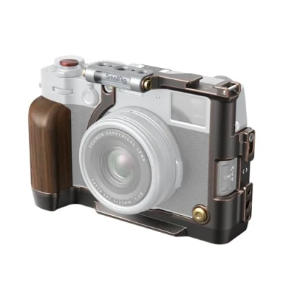 Abbildung von SMALLRIG X100VI Käfig Retro Cage für FUJIFILM X100VI, mit 3/8&quot; 16 Positionierungslöchern ARRI, integrierter Schnellwechselplatte Arca, Auslöser und Blitzschuhabdeckung 4557