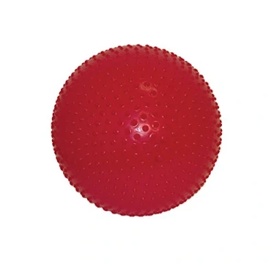 Abbildung von CanDo Gymnastikball mit NOPPEN/Sitzball/Motorikball SENSI Ball rot, 100 cm