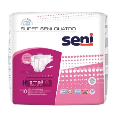 Abbildung von Seni Saugeinlage Super QUATRO Inkontinenzwindeln 1x10 Stück