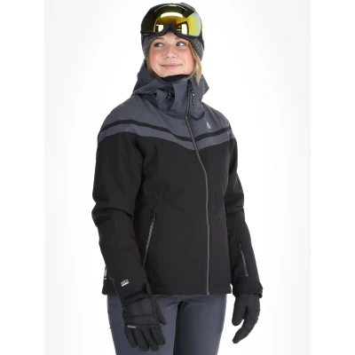 Abbildung von Dare2b Flurry Damen Skijacke (Größe: 3XL/46, Grau,schwarz)