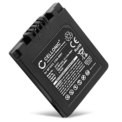 Abbildung von CELLONIC CGA S001 CGR DMW BCA7 BP DC2 Akku kompatibel mit Leica D LUX, Panasonic Lumix DMC FX1 F1 FX5 3.7V 700mAh