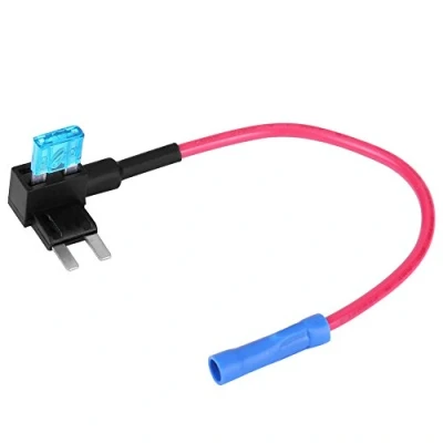 Abbildung von Auto Blade Sicherung Sicherungsadapter, 5 Stück Sicherungshahn Adapter Mini ATM Sicherungshalter(Klein)