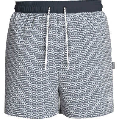 Abbildung von bugatti Bjarne Badeshorts, Herren, Größe: Large, Navy white