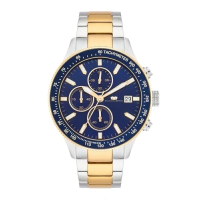 Abbildung von Rhodenwald &amp; Söhne Karthago II Chronograph, Herren, Größe: One Size, Silber/gelbgold