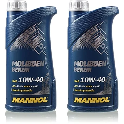 Abbildung von QR Parts Set 85447151 MN7505 1 2L Original MANNOL Molibden Benzin 10W 40 API SL/CF Öl Motoröl